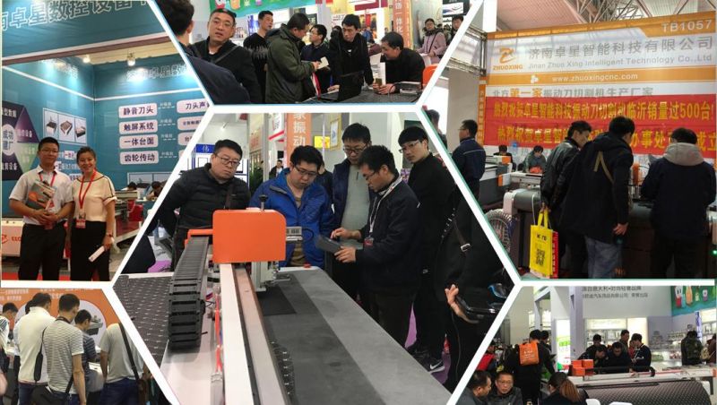 Advertising Industry Kt Board Flatbed Digital Cutter PVC Board Knife Cutting Machine From Factory Zhuoxing