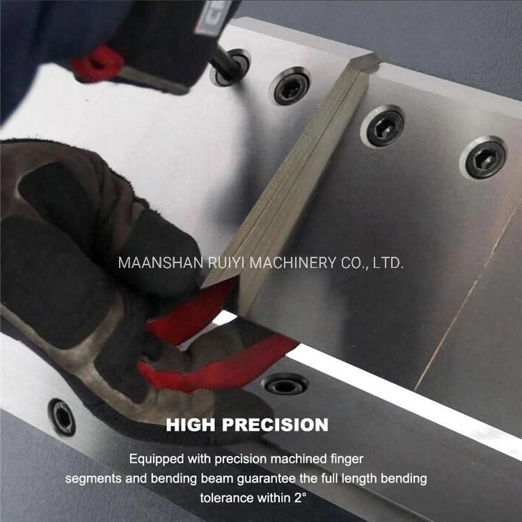 Pbb1020/2.5 Precision Segment Tools Sheet Metal Folding Machine