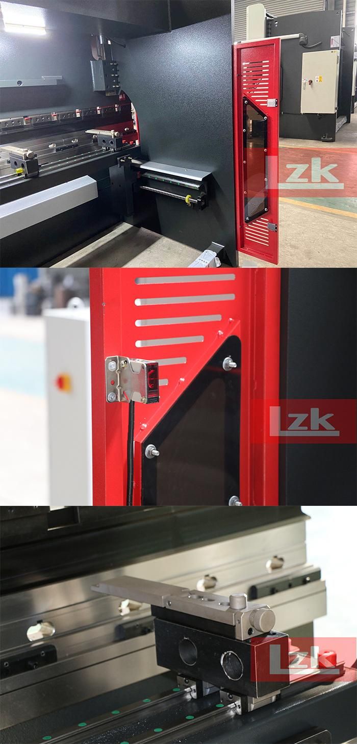 8 Feet 4mm CNC Metal Sheet Shear and Bending Machine