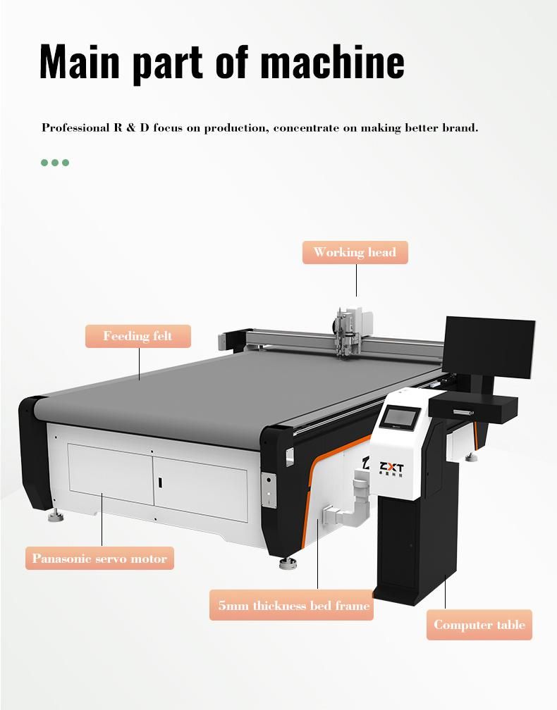 CNC Knife Cutting Machine for Carbon Fiber and Glass Fiber