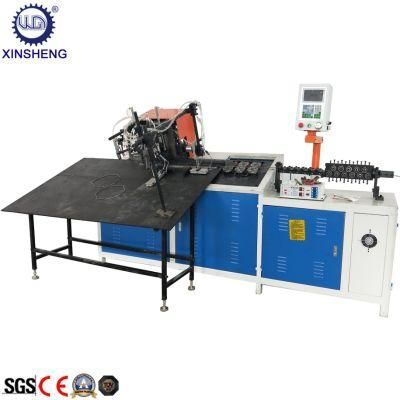 Square Shape Flat Wire Wire Bending Machine with Welding