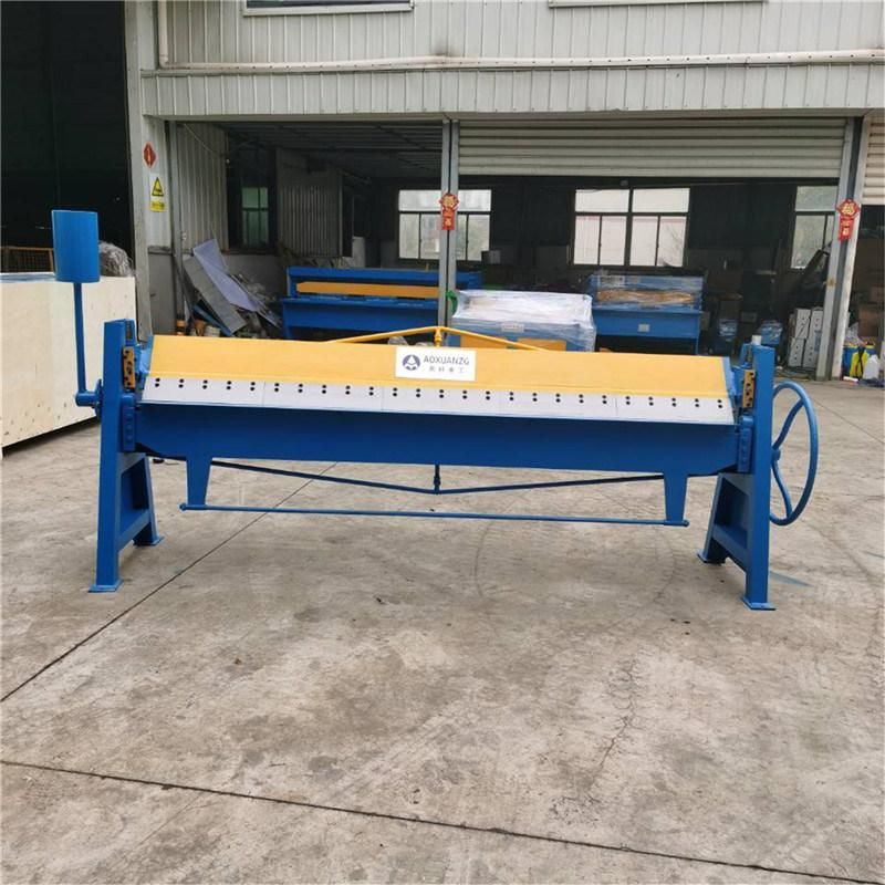 Manual Metal Sheet Folding Machine Duct Machine for Sale