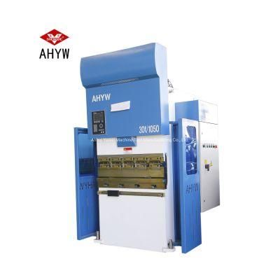 30t 1050mm Small Hydraulic Press Brake and Plate Bending Machine