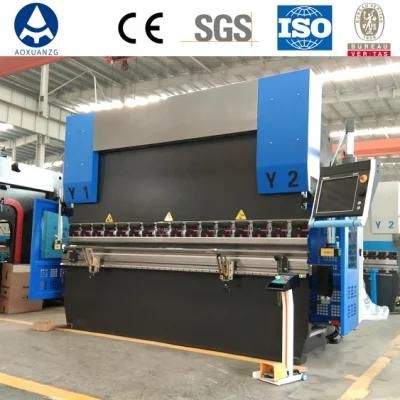 We67K-130t/3200 6+1 Axis Steel Bending Machine/ CNC Hydraulic Press Brake with Da66t