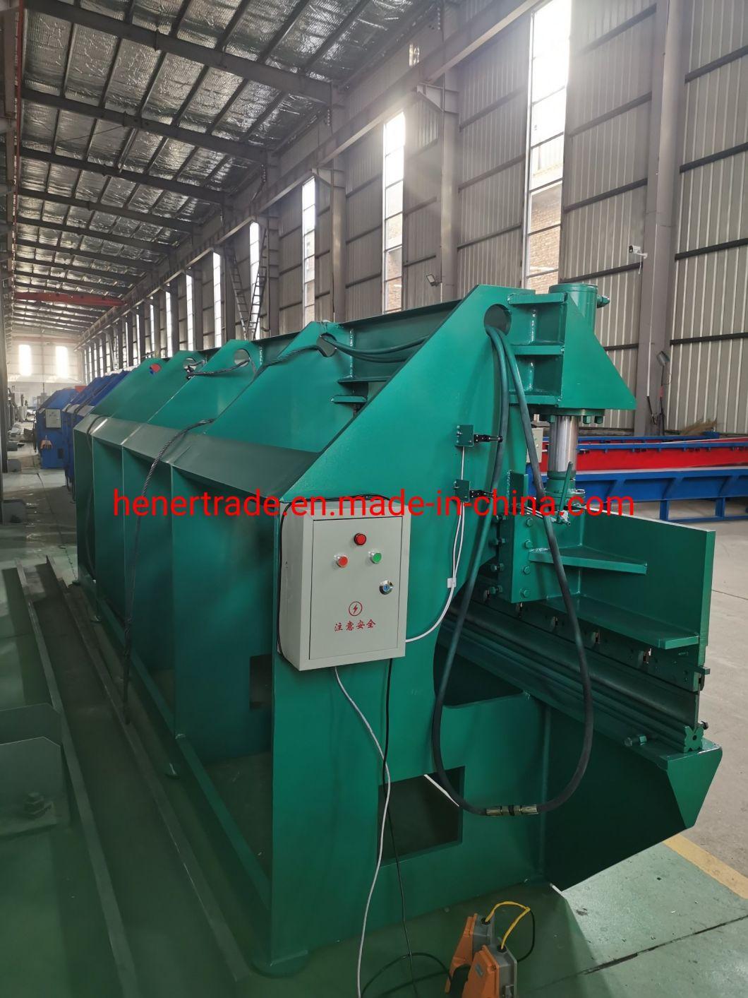 4m 6m Metal Sheet Plate Hydraulic Bending Machine