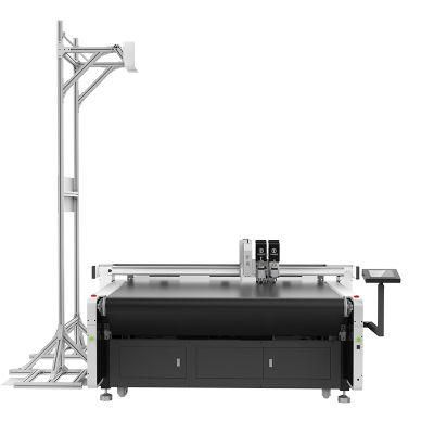 Yuchon Roller-Blinds-Cutting-Machine Sami Automatic Roller Blinds Zebra Blind Fabric End Cutting Table Machine with Best Prices