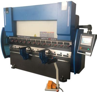 Wc67K Hydraulic CNC Press Brake Sheet Metal 4 Axis Automatic Bending Machine with Delem Da58