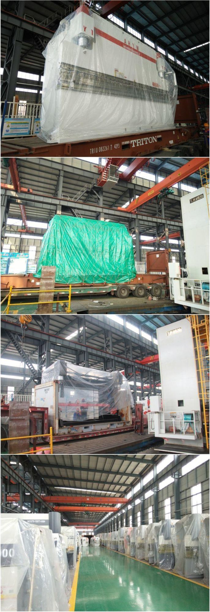 Ahyw Anhui Yawei 7 Meters 1000 Tons Hydraulic Press Brake