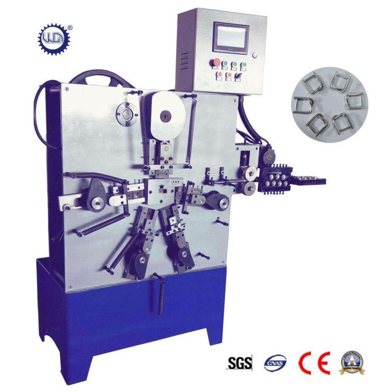 Popular PET Packing Belt Buckle Making Machine with Low Cost