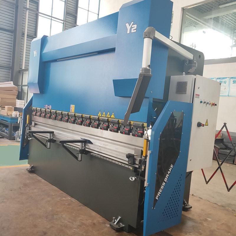 70t 3+1 Axis Hydraulic Metal Plate Bender Auto CNC Sheet Bending Press Brake Machine Da52s Controller System