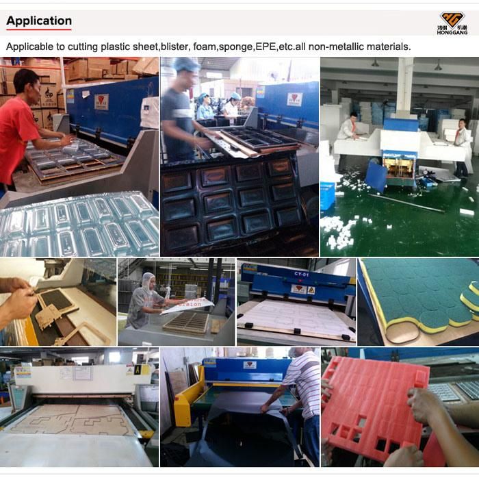China Supplier Hydraulic Plastic Cylinder Packaging Press Cutting Machine (HG-B60T)