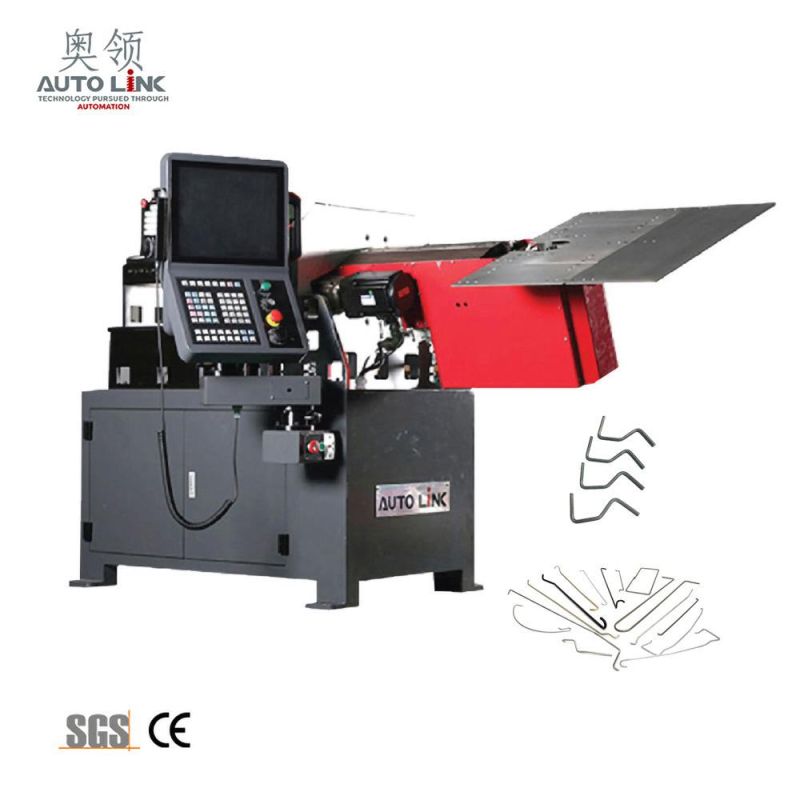 High Production Automatic CNC Wire Bending Machinery 2D