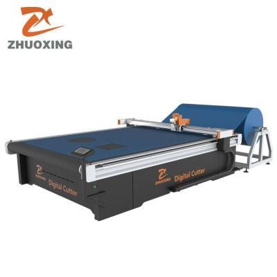 Apparel Cloth and Pants High Speed Wheel Knife Cutting Machine