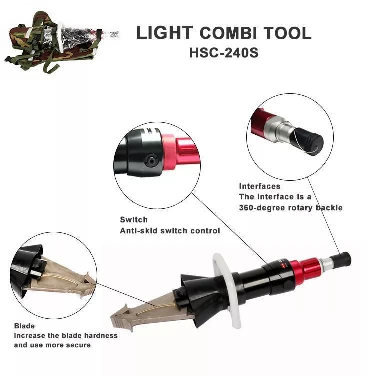 Odetools Hsc-240s Earthquake Rescue Equipment Combination Rescue Tools Fire Rescue Equipment