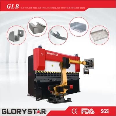 High Quality China Hydraulic Metal Plate Bender Automatic / Auto CNC Bending Sheet / Steel Press Brake Machine