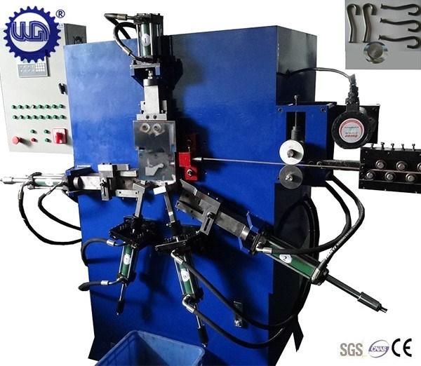 Automatic Hydraulic Lashing J Shape Wire Cam Hook Buckle Making Machine