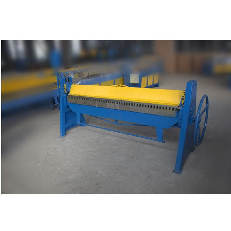 1300mm High Quality Galvanized Sheet Plate Manual Tdf Folding Bending Machine