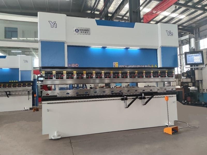 Delem Da58t Controller System 110t 3+1 Axis CNC Hydraulic Press Brake Sheet Bending Machine for Stainless Steel