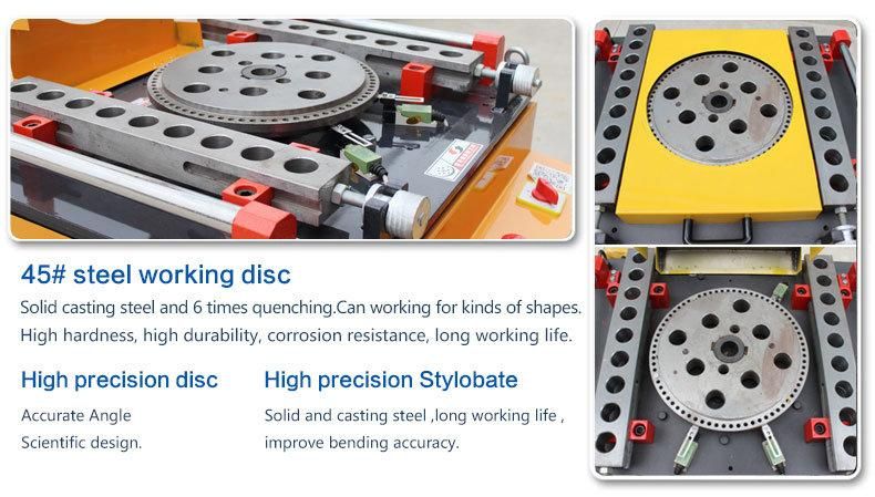 Gw42D Reinforced Rebar Bending Machine Wire Bending for Steel Bar