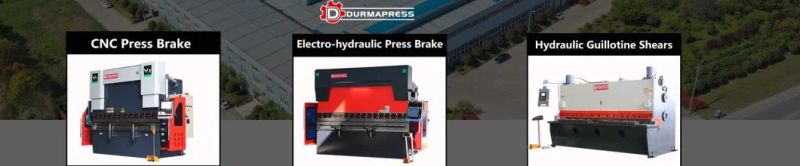 Best Hydraulic CNC Press Brake Machine125t 3200mm for Bending Sheet with Da53t Da66t Da58t