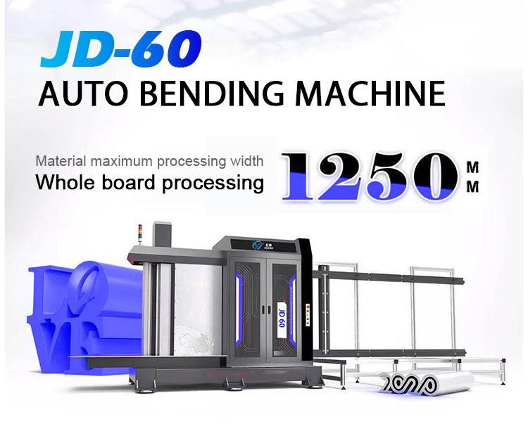 Automatic Channel Letter CNC Bending Machine for Aluminum Stainless Steel Metal
