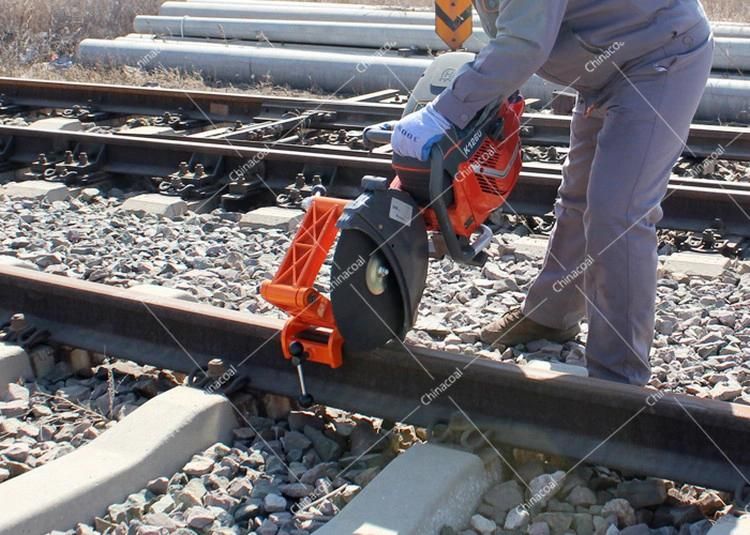 Handheld Rail Cutting Machine Advance Rail Metal Cutter Rail Moving Block Cutting