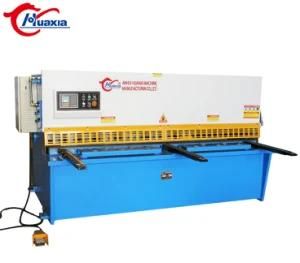 QC12K Huaxia Hydraulic Swing Beam CNC Shearing Machine
