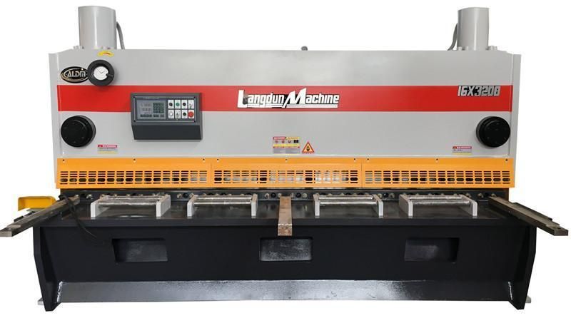 Ld QC11K-20X2500 Hydraulic CNC Guillotine Plate Shears /Heavy Shearing Machine