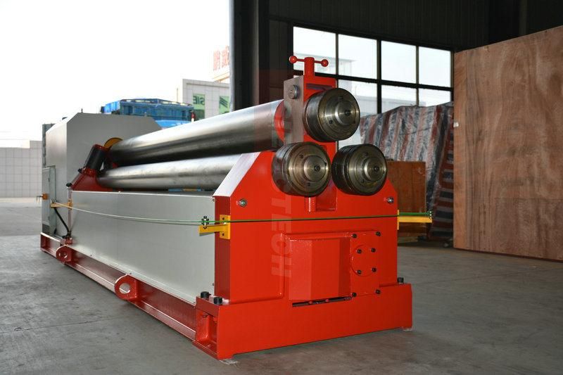 W12 40X3000 Roll Bending Machine Manual Four Roller Type Good Performance Manufacturer Hydraulic Plate