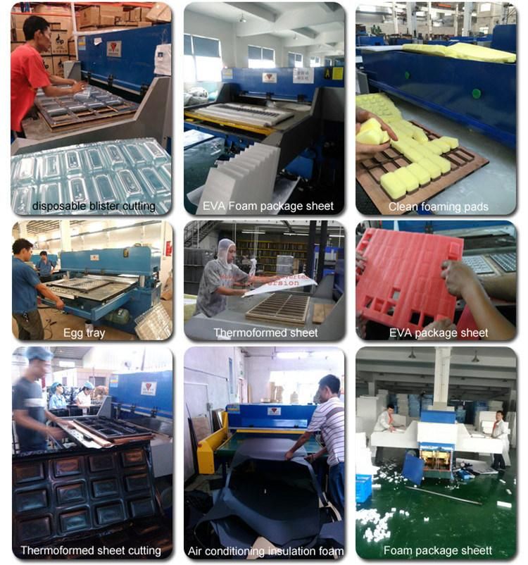 China Supplier Hydraulic Plastic Clamshell Packaging Press Cutting Machine (HG-B60T)