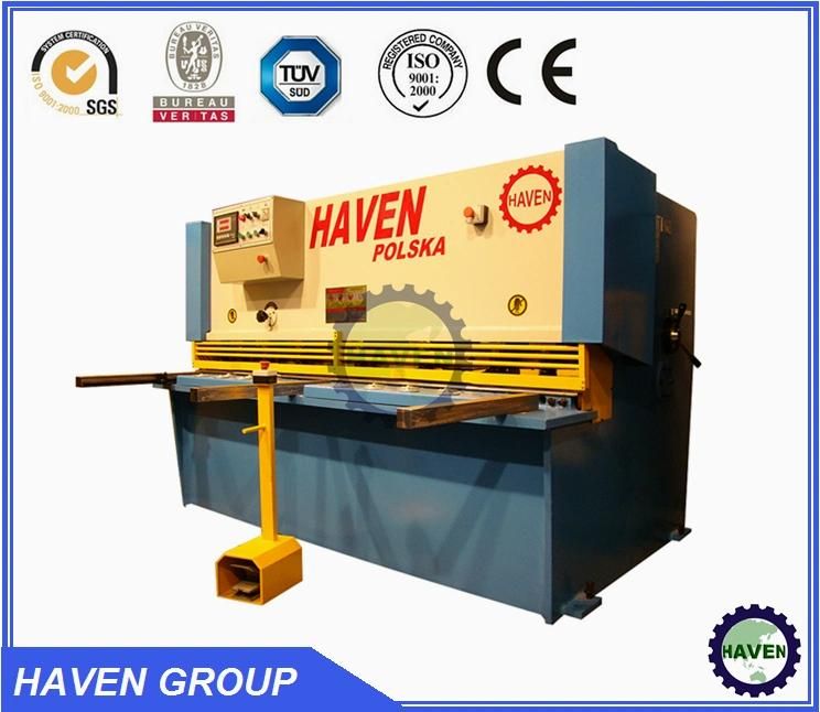 QC12Y Series Swing Beam Hydraulic Shearing Machine