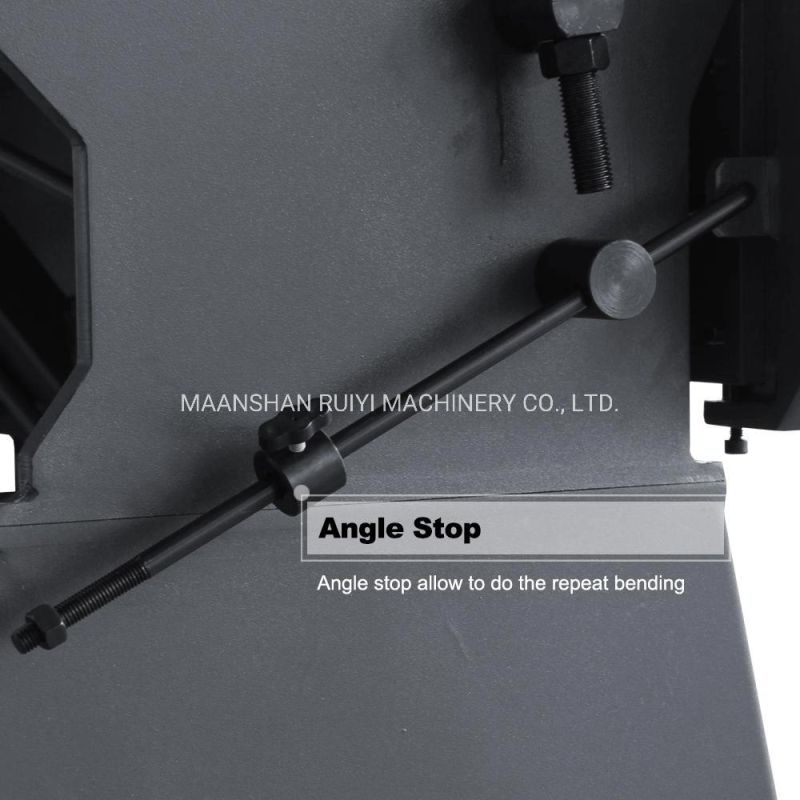Hand Manual Plate Bending Folding Machine with Segment Blade