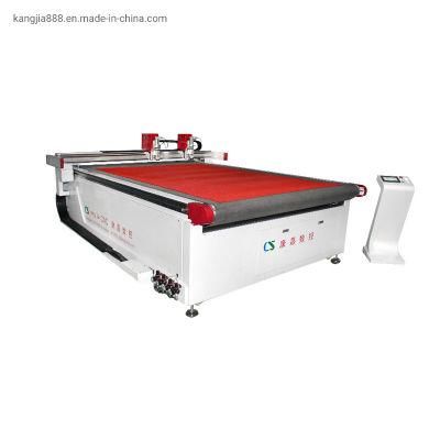 Automatic CNC Oscillating Knife Cutting Machine for Sponge Foam Leather Fabric Corrugated Cardboard Cutting Machine