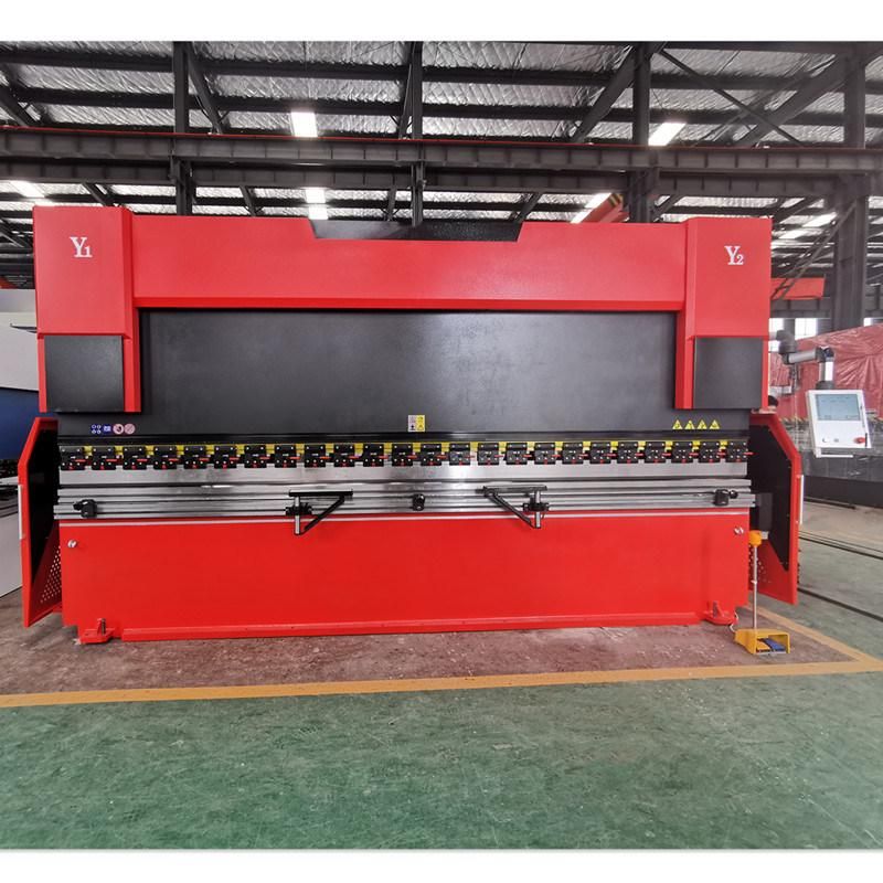 Hydraulic CNC Iron Sheet Folder Machine, Automatic Sheet Metal Folder Machine, Press Brake Machine with Cybtouch12 Controller System