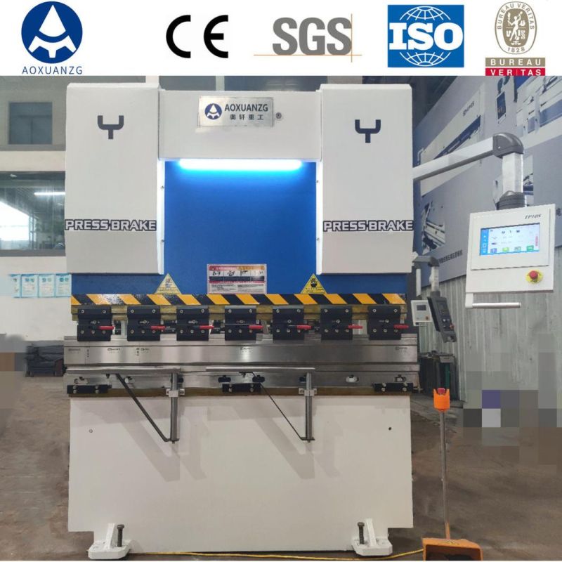 WC67Y/K-80T/2500 CNC Hydraulic Bending Machine Plate Press Brake Bending Machine with Tp10s Control System