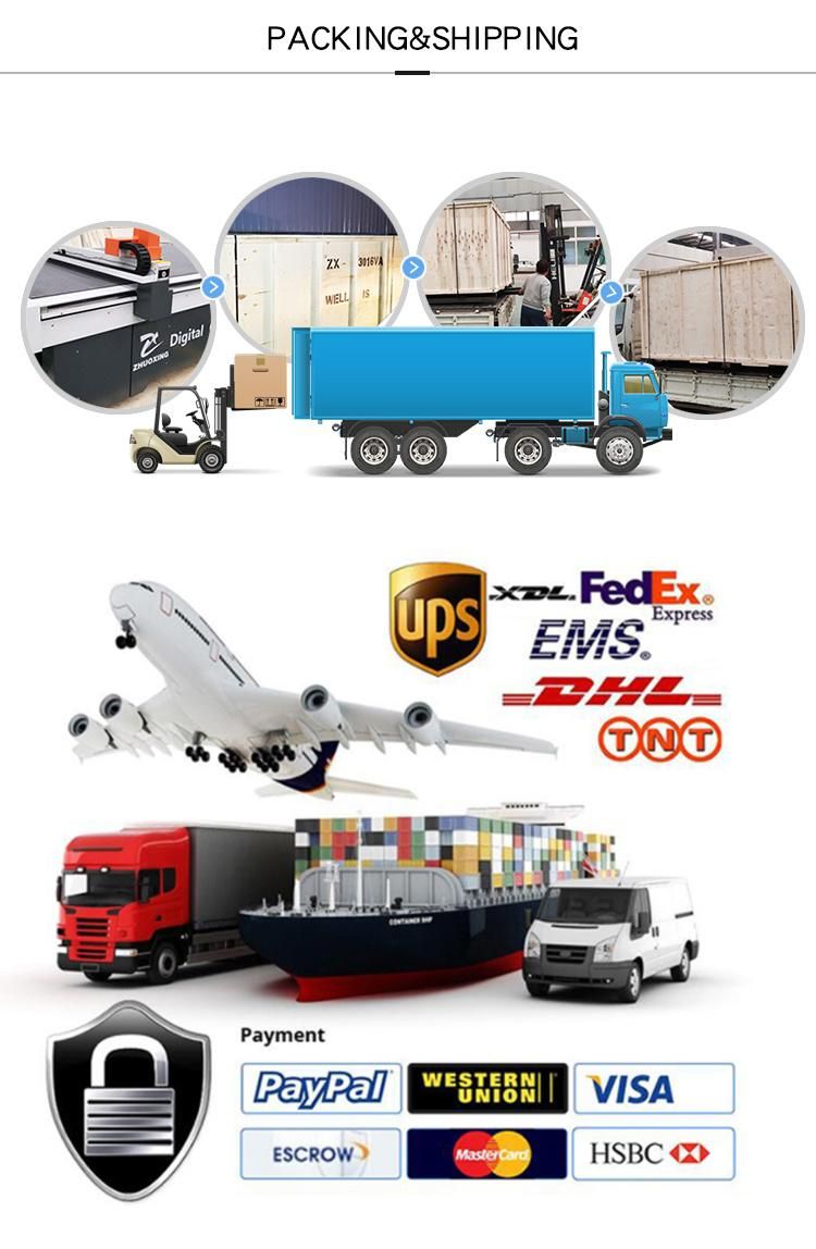 Leather Cutting Machine Blanket Flatbed Digital Cutter Table Machine Factory Price