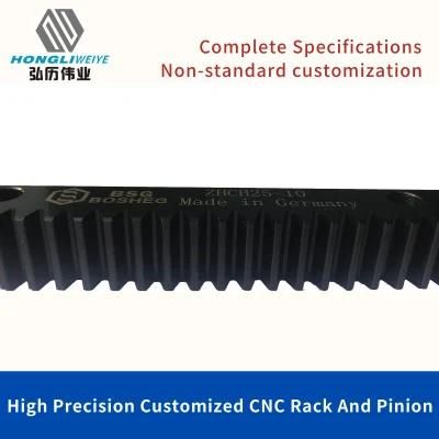 Gear Rack Pinion for Linear Motion CNC Straight Tooth