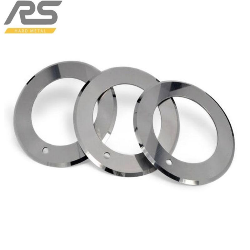 110mm Diameter Tungsten Carbide Disc Cutting Blade for Paper Machine Tool