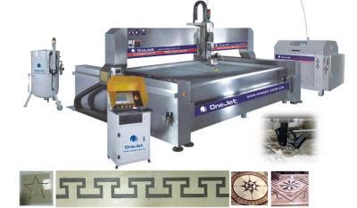 Onejet Waterjet for Marble Pattern and Ceramic Parquet Cutting