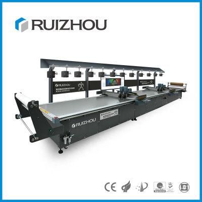 China Supplier Automatic Cloth Making Shirt Fabric Cutting Machine 12016