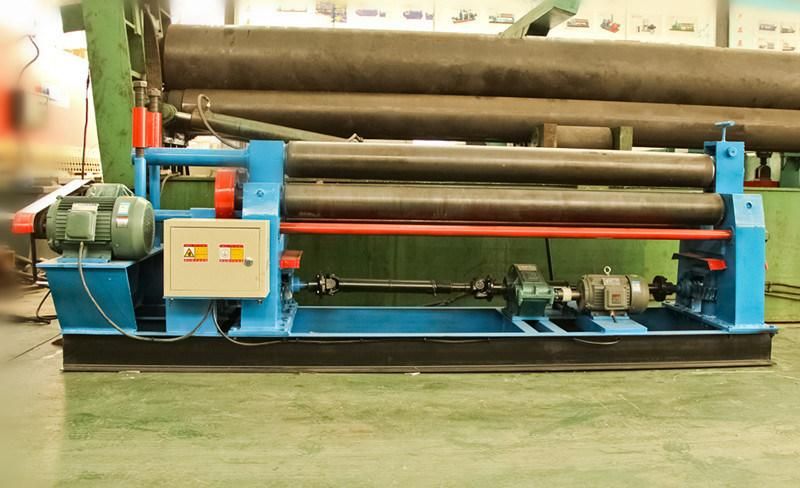 Hydraulic Automatic 3 Rollers Mechanical Plate Rolling Bending Machine