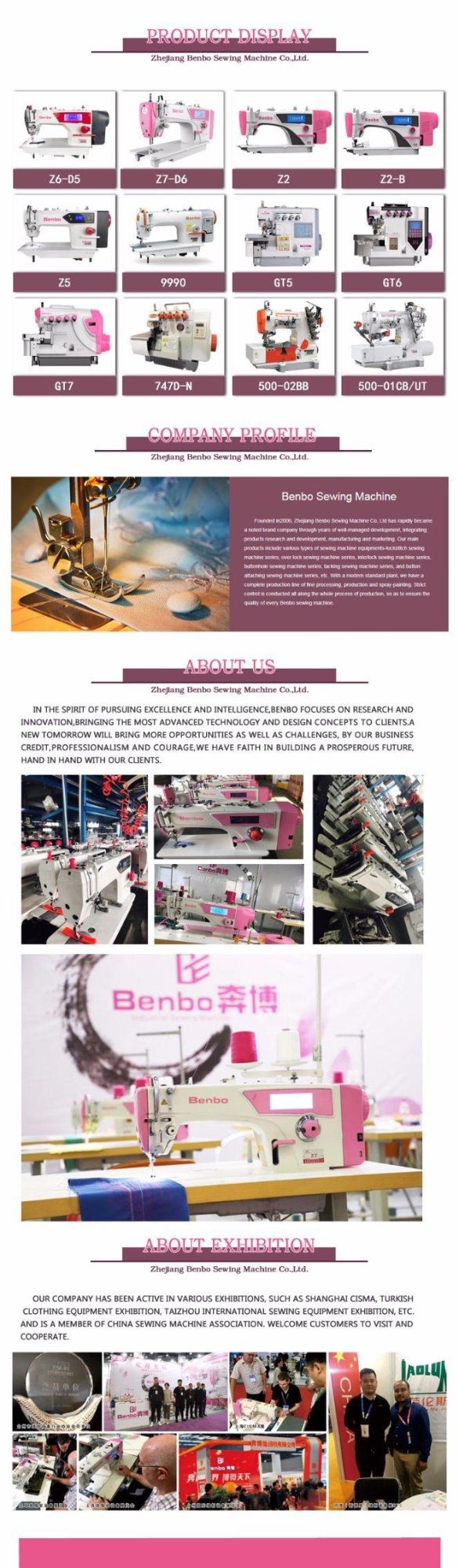 Cloth Cutting Sewing Machine (BB260)