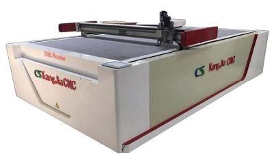 Manufacturer CNC Router Oscillating Knife Synthetic Leather Seat Cover Cutting Machine Supplier