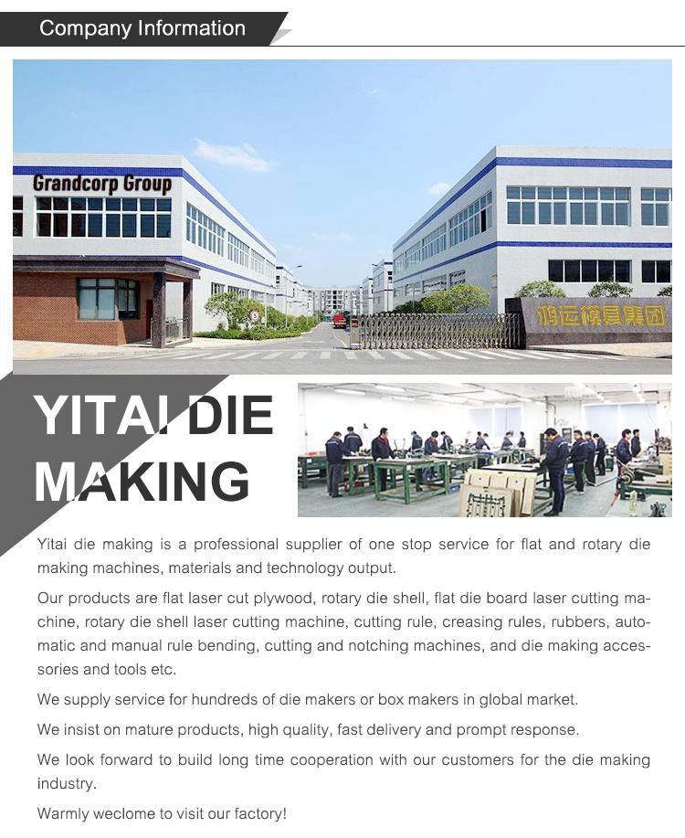 Ytj-56b 56mm Manual Steel Rotary Rule Die Cutting Machine