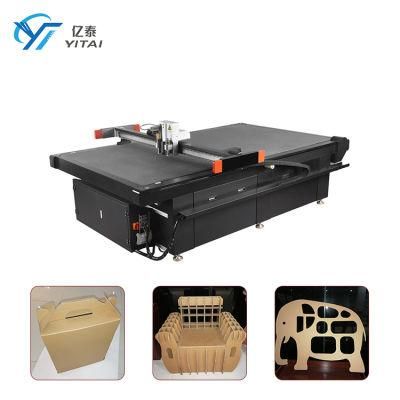 Kunshan Yitai Professional Carton Box Sample Cutting Machine Knife Cutting Machine with V Cutter