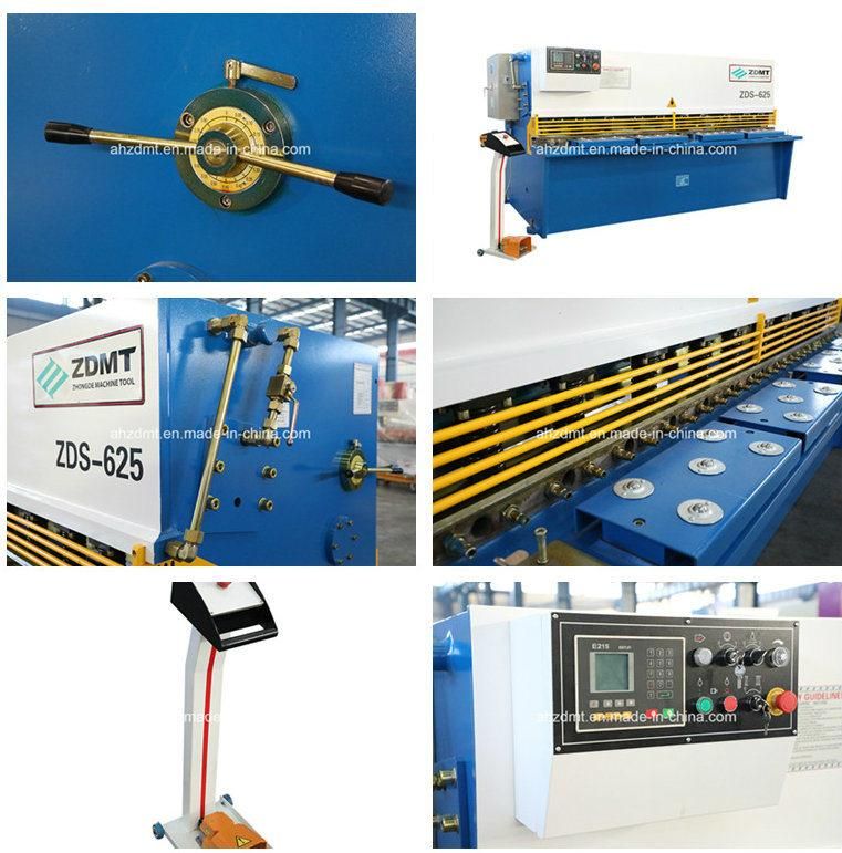 CNC Cutting Sheet Metal Plate Hydraulic Guillotine Shearing Machine From China