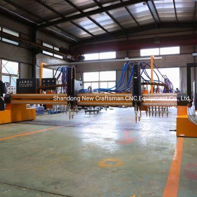 Heavy Duty Large Size CNC Plasma Flame Cutting Machine