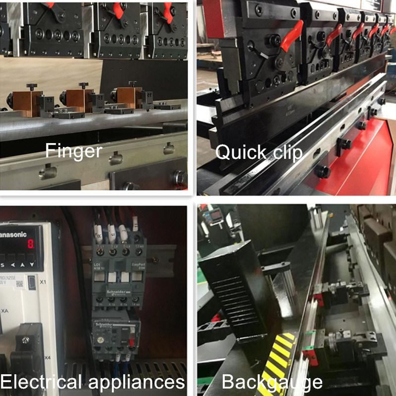 Electro-Hydraulic Servo Sheet Metal Plate Under Drive CNC Press Brake