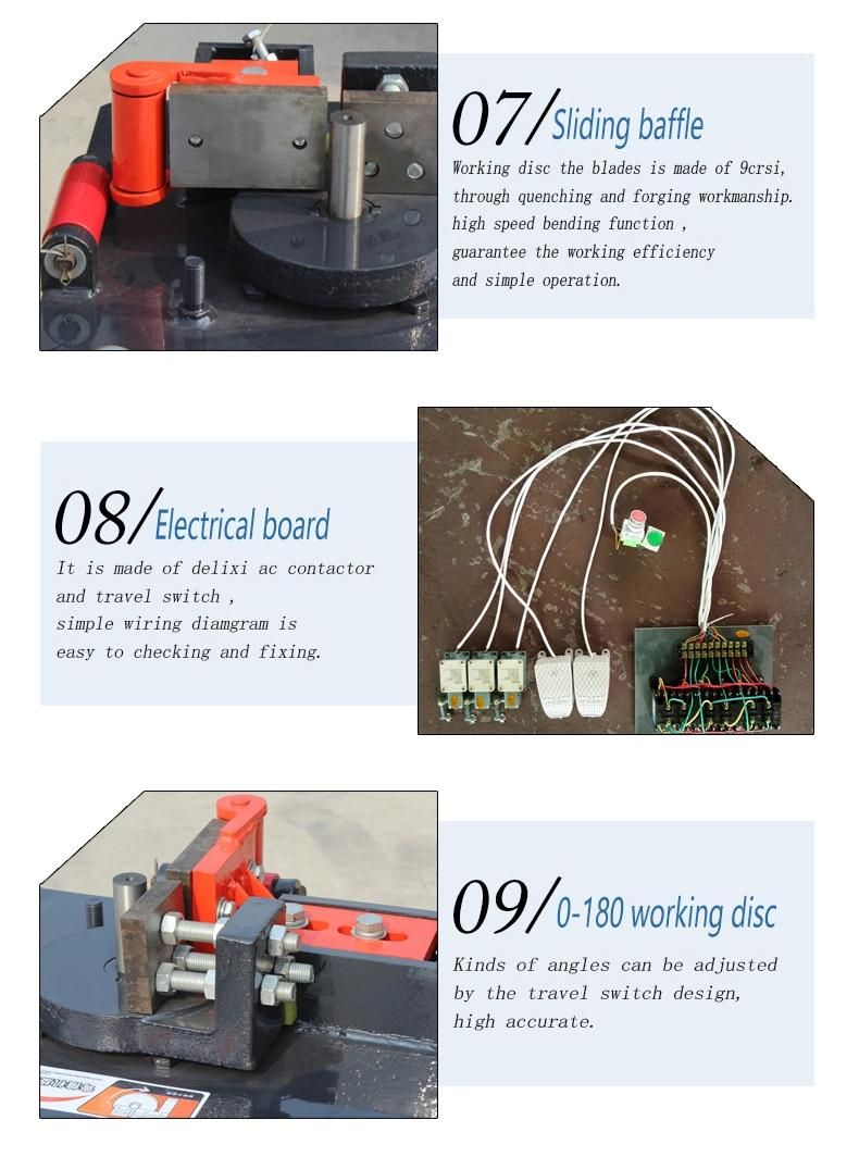 Portable Electric Steel Bar Bender Manufacturers / Rebar Bending Machine Bending Machine up 20 mm