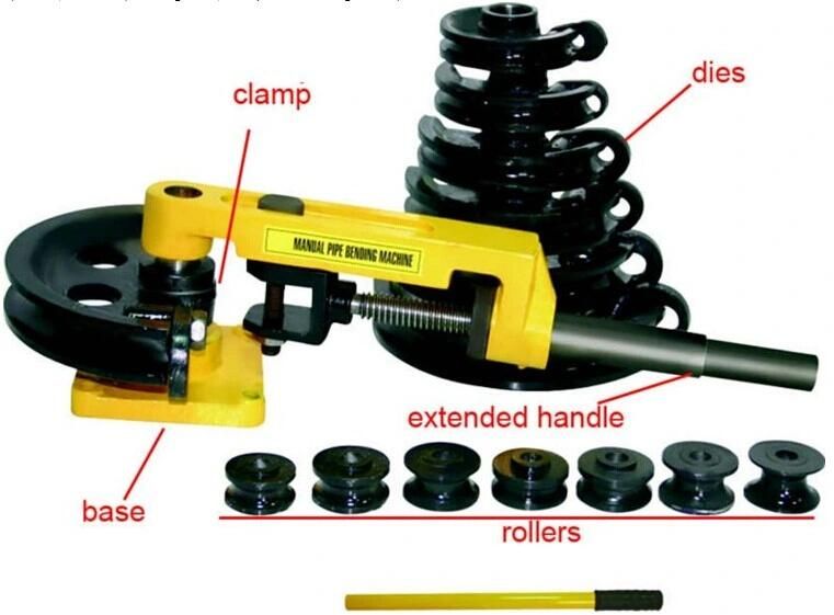 3/8"-1" (10-25mm) Pipe Bender / Pipe Bending Tool / Bending Machine Tools